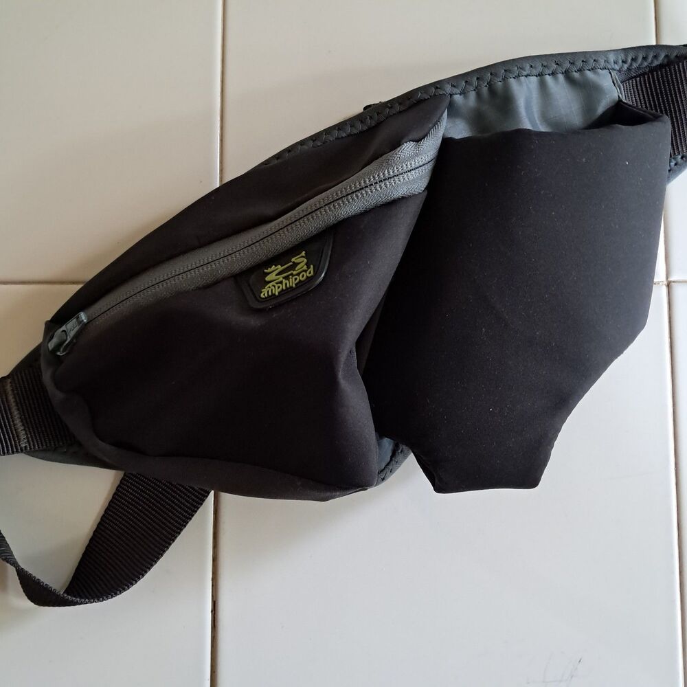 Amphipod Profile-Lite High Five-K Belt Black NO BOTTLE Running Belt Hiking